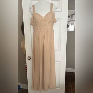 Azazie Lianne Dress Champagne